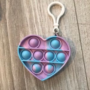 5 Mini Keychain Pop Its